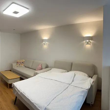 Schoene 2-zimmer-souterrainwohnung Mit Terrasse Apartmán